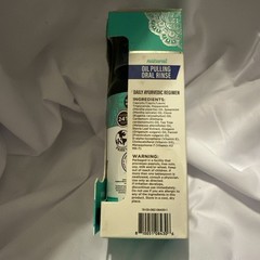 GuruNanda Oil Pulling Farmed Mint mouthwash for Complete Oral Hygiene – 8oz NEW