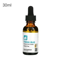 (2 Pack) Acid Folinic Nutrition Bioactive Form of Folate Alcohol 30ml- Free