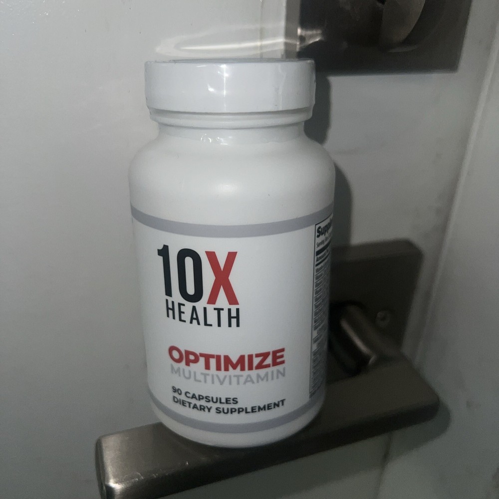 10X Health Optimize Multivitamin 90 Capsules Exp 07/26