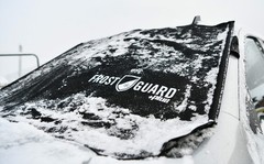 Automotive Winter Windshield Cover Standard Size for Cars , Black