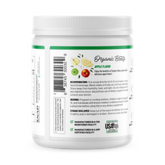 Apple Organic Beet Root Powder Flavored Nitric Oxide, 30 Servings – 8.8oz Jar