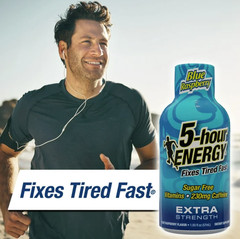 ( 2 Pack ) 5-hour ENERGY Shot, Extra Strength, Blue Raspberry, 15 Count