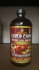 Complete Liver Care Liquid Detox Supplement Milk Thistle Artichoke Formula