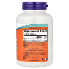 NOW Foods, Magnesium Glycinate, 180 Tablets (100 mg per Tablet)