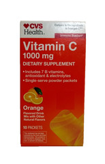 CVS Health Vitamin C 1000 mg Dietary Supplement Packets, 10 ct