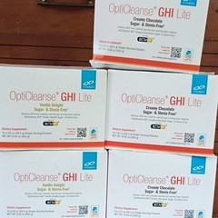 XYMOGEN OptiCleanse GHI Lite Packets Sugar-Free Stevia-Free Vegan Van & Choc