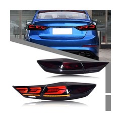 LED Tail Lights Assembly Compatible with Hyundai Elantra 2017 2018 Start-up A…