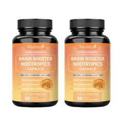 Brain Supplements & Nootropics – Memory Focus Mental Concentration Booster Caps