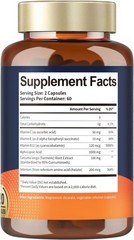 Alpha Lipoic Acid 600mg (ALA) Per Serving 120 Caps