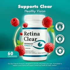 (5 Pack) Retina Clear – Retina Clear Capsules for Eyes