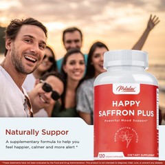 CURCUMIN WITH SAFFRON PLUS – Improves Concentration, Mood, Suppresses Appetite