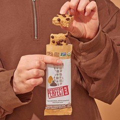 Dark Chocolate Chip Peanut Butter Protein Bar, High Protein, Organic