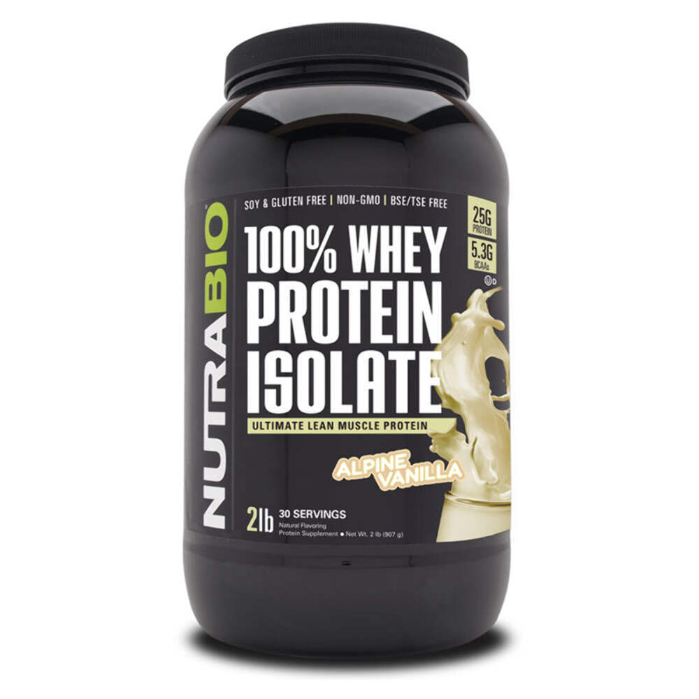 NutraBio – WHEY PROTEIN ISOLATE
