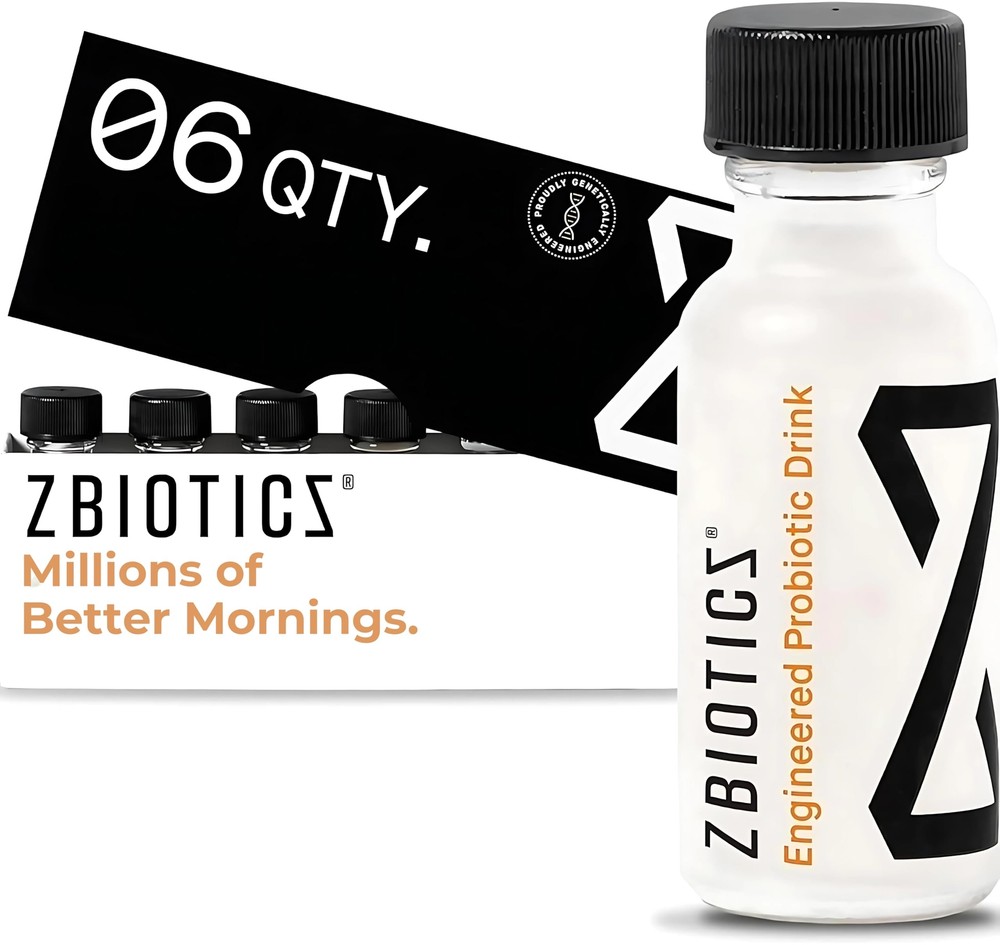 ZBiotics — Feel Better After Drinking Wake Up Refreshed Science-Backed Patent…