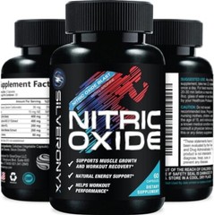Extra Strength Nitric Oxide Supplement 3X Strength L Arginine, Citrulline Malate