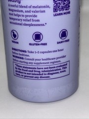 Three Bottles, Love Wellness Sleeping Beauty – 60 Capsules – Expires 09/2027