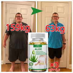 Aloe Vera Extract 5000mg 120 Capsules,Boost Metabolism Supplement