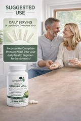 3 Pack SuppBotanics Immuno Vital Immune Support 150+ Nutrients 120 Caps