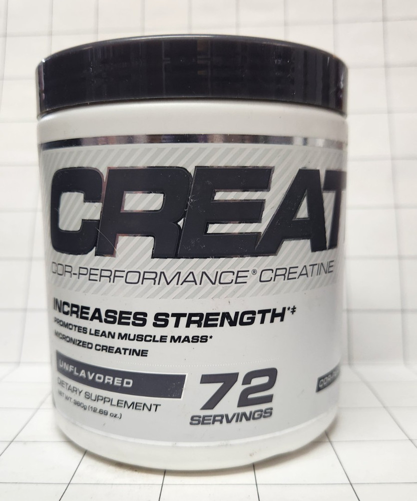 Cellucor Cor-Performance Creatine Unflavored Increase Strength 72 Servings 08/26
