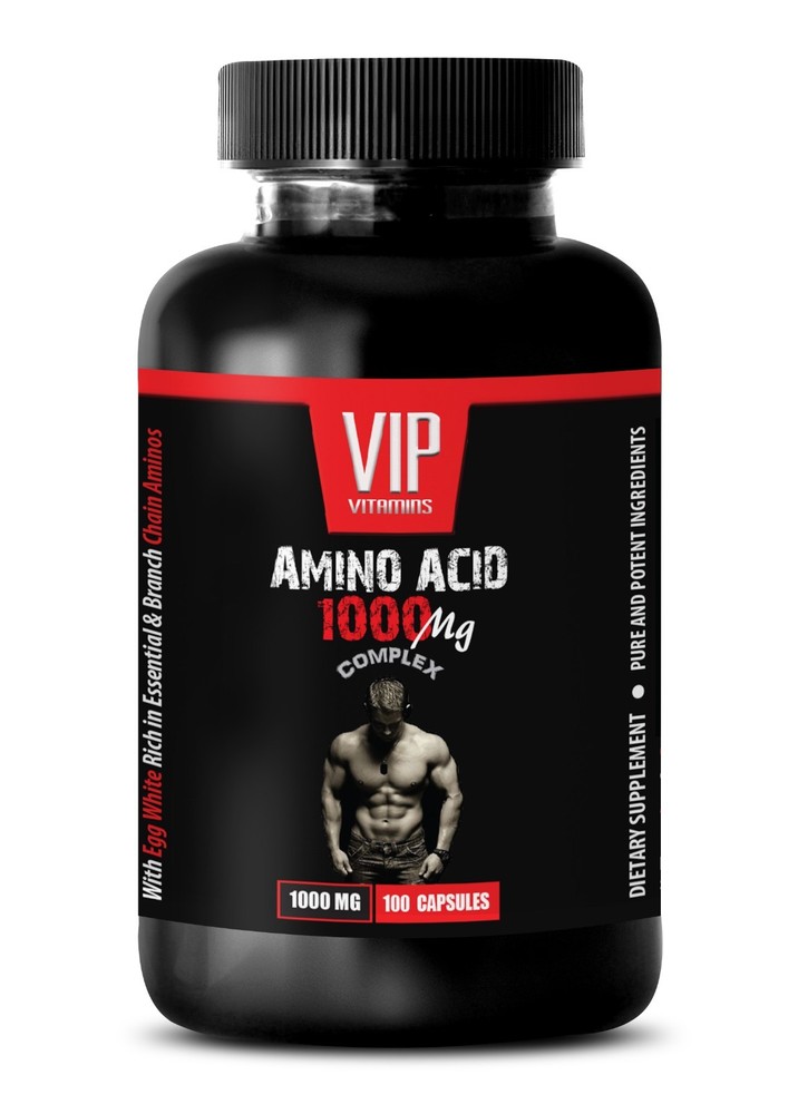 post workout recovery – AMINO ACID 1000mg – reverse muscle breakdown 1 Bottle