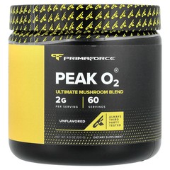 2 X Primaforce, Peak O2�, Ultimate Mushroom Blend, Unflavored, 4.3 oz (120 g)