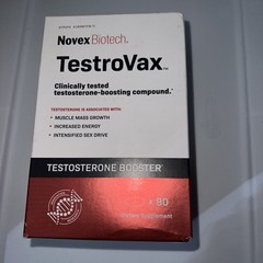 Novex Biotech – TestroVax, 90 Tablets New 01/27