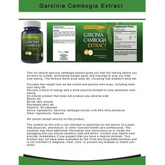 Cholesterol Support Heart Supplement Garcinia Cambogia Weight Management 60 Caps