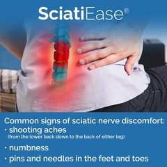 SciatiEase Labs Sciatic Nerve Formula- Build Muscle and Endurance, Improve Sleep