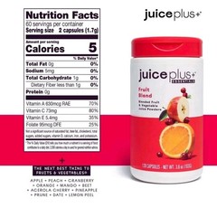 Juice Plus+ Fruit & Vegetable Blend – Fruit and Vegetable Supplement Exp: 11/27