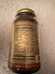 Solgar B-Complex Vegetable Capsules – 100 Count Exp 01/2027