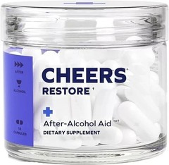 Advanced 3 Packs Cheers Restore Supplement W/ DHM + L-Cysteine – After-Alcohol A