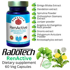 RenActive Kidney Detox Cleanse, Kidney Health Supplement for All-Natural Kidney