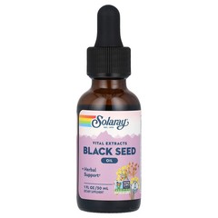 2 X Solaray, Vital Extracts, Black Seed Oil, 1 fl oz (30 ml)