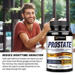 Prostate – Natural Advanced Prostate Support -with Saw Palmetto, Stinging Nettle