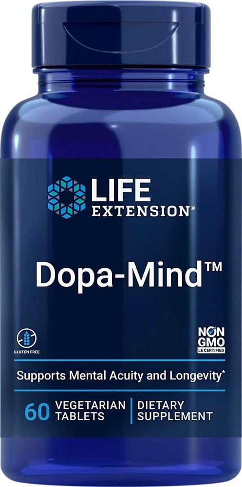 EXP. 05/26 Life Extension Dopa-Mind – 60 Tablets DISCOUNTED