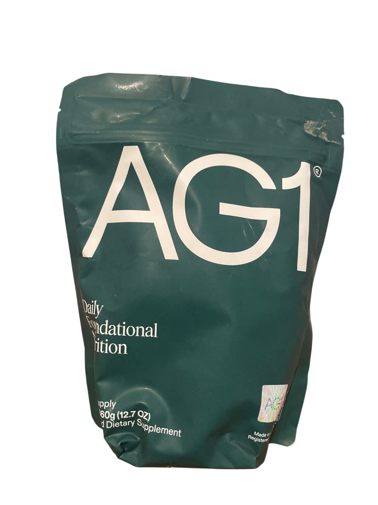 AG1 Daily Foundational Nutrition Dietary Supplement 30-Day Supply 12/25