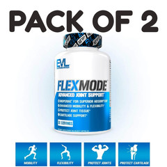EVLution Nutrition FlexMode High Absorption Joint Support – 90 Count – Pack of 2