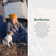 Global Healing Center Organic Berberine Berberina with Ceylon Cinnamon & Bla…