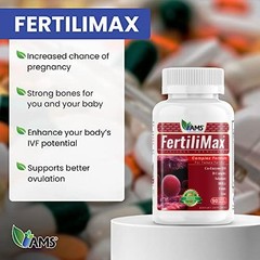America Medic & Science FertiliMax, Fertility 90 Count (Pack of 1)