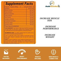 Bulk Mass & Weight Gainer Capsule for Fast Weight & Lean Muscle Gain – Pack of 1