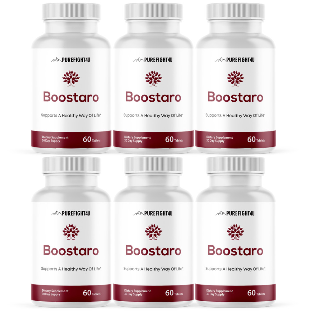 Boostaro Tablets Enhanced Blood Flow Virility for Men – 6 Bottles
