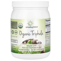 2 X Amazing India, Organic Triphala, 16 oz (454 g)