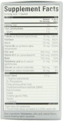 Nutraceutics Vivaxl, Vitamin B Complex, 2800mg of Arginine HCL, 20 Sachets, 1 Pk