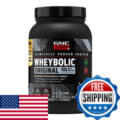 Gnc Amp Wheybolic- Clinically Studied Whey Protein Powder For Workout Active