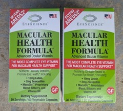 2 EyeScience Macular Health Formula Advanced Ocular Vitamin Exp. 5/27 & 11/27