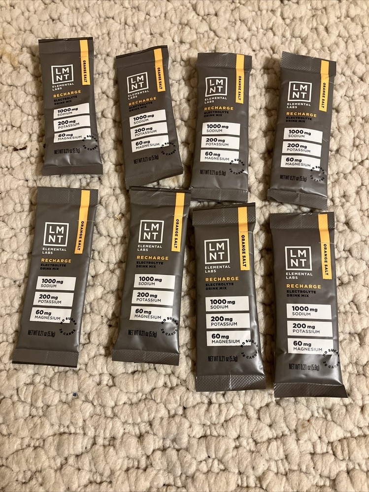 LMNT ELEMENTAL LABS Electrolyte Hydration Powder Variety Sold As Shown No Box