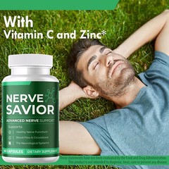 Nerve Savior Advanced Nerve Support Formula – Neuropathy Pain Relief R-ALA
