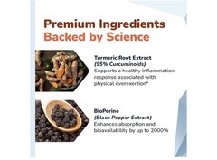 Barton Nutrition Turmeric BP+ Root Extract, Black Pepper Brain Heart Joint 30Cap