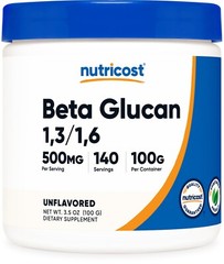 Nutricost Beta Glucan Powder 100 Grams (140 Servings)