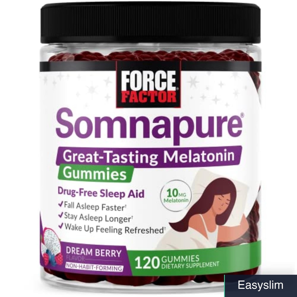 Sleep Gummies with Melatonin 10mg 120 Count Dream Berry Flavored